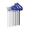 Eklind Eklind 2-10 mm Metric T-Handle Hex Key Set 8 pc 56168 - alternate 1